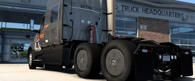 Trucks Aero Covers for Smarty’s Wheels - 1.43 American Truck Simulator mod