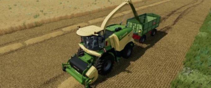 Schneidwerke & Schneidwerkswagen Feldhäcksler Pickup Pack für Stroh Landwirtschafts Simulator mod