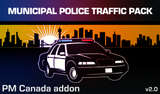 Municipal Police Traffic Pack - ProMods Canada Addon - 1.43 Mod Thumbnail