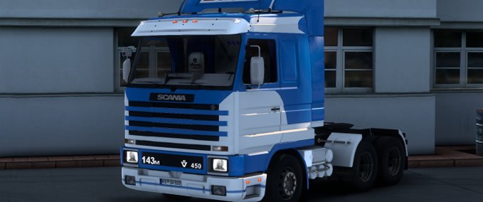 Scania Scania 143M Sties Skin Eurotruck Simulator mod