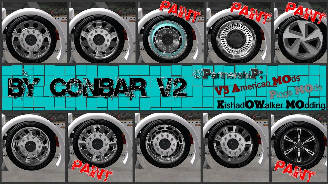 Pack of New Tires & Wheels v6.0 - 1.43 thumbnail 2