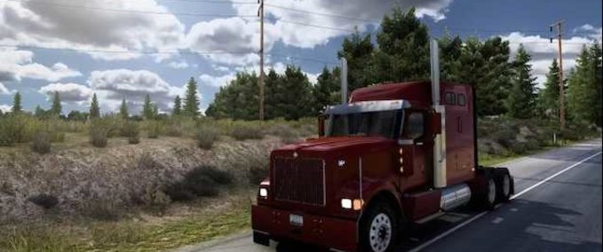 Trucks 9900i Painted Parts Pack American Truck Simulator mod
