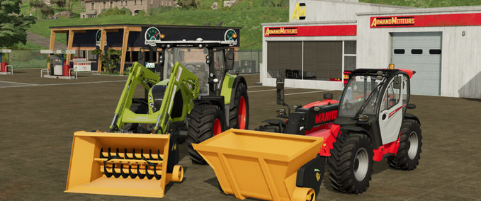 Frontlader VDMJ EV2V Landwirtschafts Simulator mod