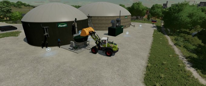 Platzierbare Objekte BGA Methanpaket Landwirtschafts Simulator mod