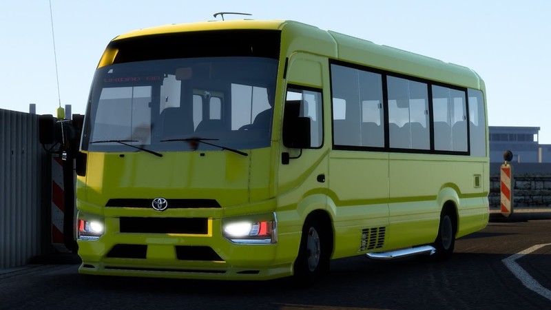 ETS2 Toyota Coaster G4 2022 Bus Interior v1.0 1.43.x v 1.0