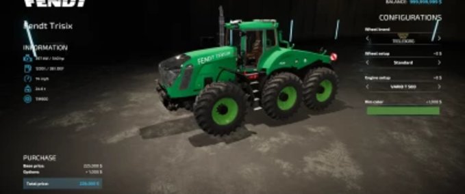 Fendt Trisix Traktor Mod Image