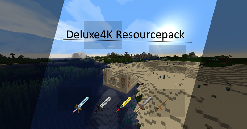 Minecraft 4k shop texture pack