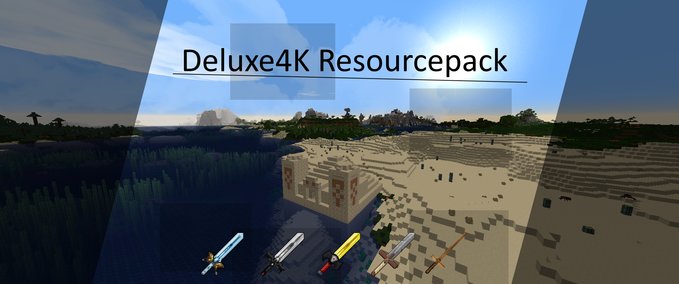 Texture Packs Deluxe4K Resourcepack Minecraft mod