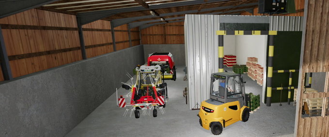 Platzierbare Objekte Halle Mit Kühlraum Landwirtschafts Simulator mod