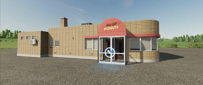 Platzierbare Objekte Donut-Bäckerei Landwirtschafts Simulator mod