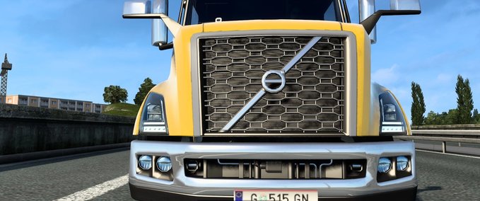 Trucks Volvo VNL 2018 (HD) im Straßenverkehr - 1.43 Eurotruck Simulator mod