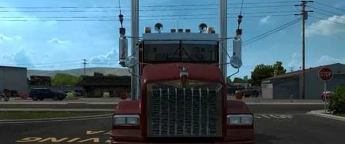 Trucks Kenworth T800 90s - 1.43  American Truck Simulator mod