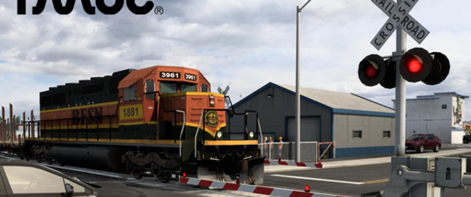 Mods [ATS] REWORKED TRAIN SOUNDS - 1.44 American Truck Simulator mod