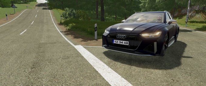 PKWs Audi RS6 Avant C8 Landwirtschafts Simulator mod