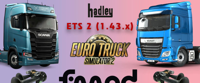 Trucks Hadley Horn Mod - 1.43 Eurotruck Simulator mod