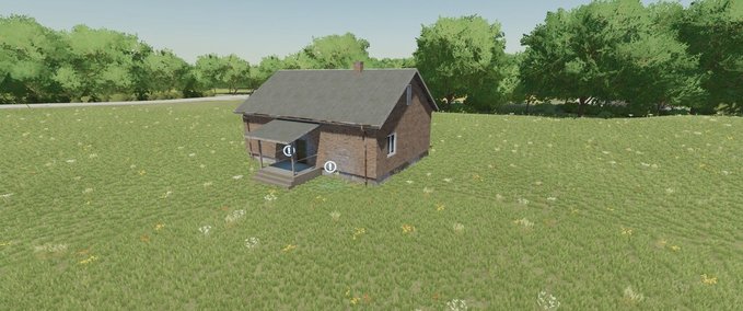 Platzierbare Objekte Altes Polnisches Haus Landwirtschafts Simulator mod