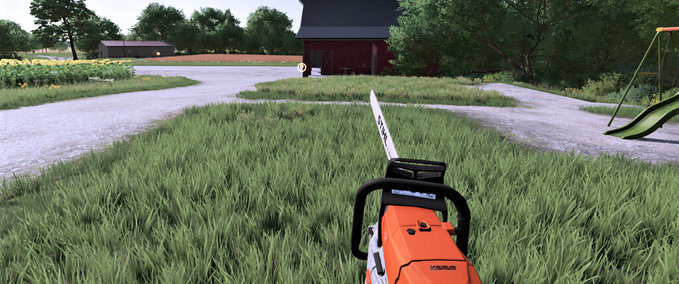 Sonstige Anbaugeräte Stihl MS 661 C Landwirtschafts Simulator mod