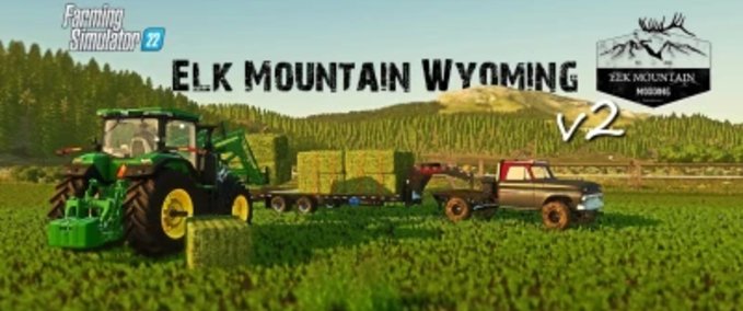 Maps Elk Mountain Wyoming Landwirtschafts Simulator mod