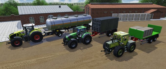Implements CNC Gameplay Mods Goods Transport Cattle and Crops mod