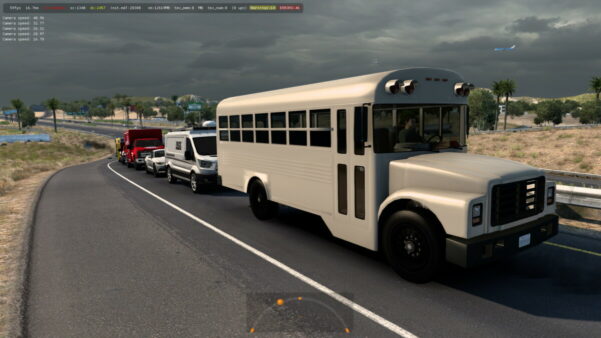 [ATS] GTA V Trucks & Busses in Traffic Pack 2.0 - 1.43 thumbnail 3