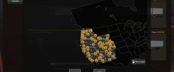Trailer Freigeschaltete Doppel -und Drefachanhänger für alle Bundesstaaten - 1.44 American Truck Simulator mod