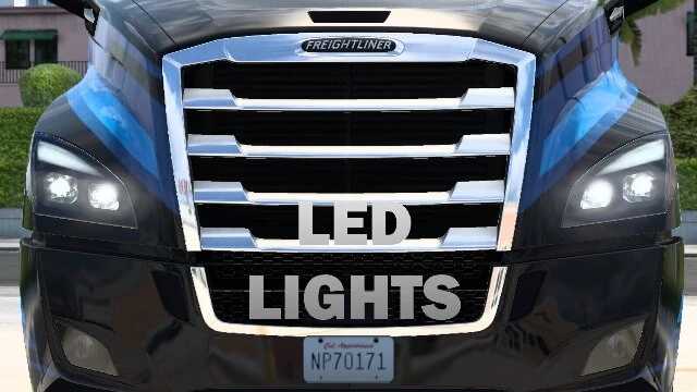 Freightliner Cascadia 2019 LED Headlight v1.0  thumbnail 3