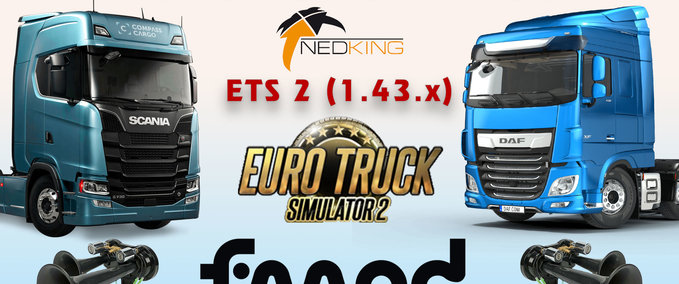 Mods NEDKING HORN MOD - 1.43 Eurotruck Simulator mod