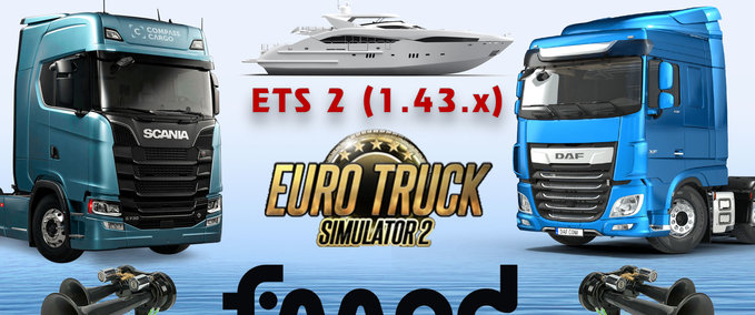 Trucks TONED BOAT HORN MOD - 1.43 Eurotruck Simulator mod