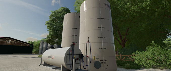 Platzierbare Objekte Hof Diesel Lager Landwirtschafts Simulator mod