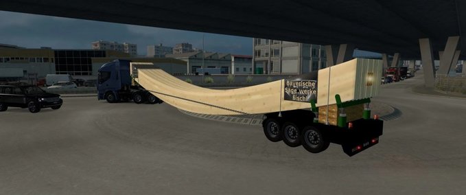 Trailer Gigant Dosk - 1.43 Eurotruck Simulator mod