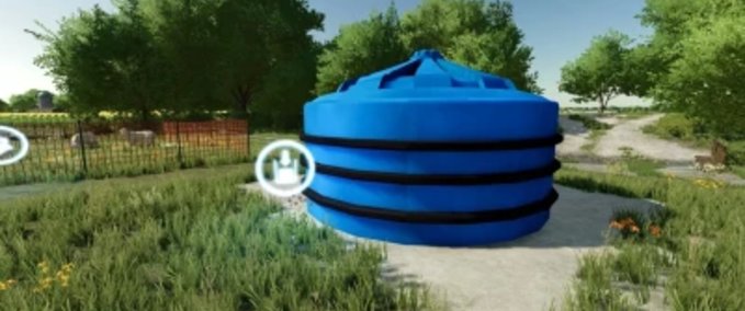 Platzierbare Objekte Großer Wassertank Landwirtschafts Simulator mod