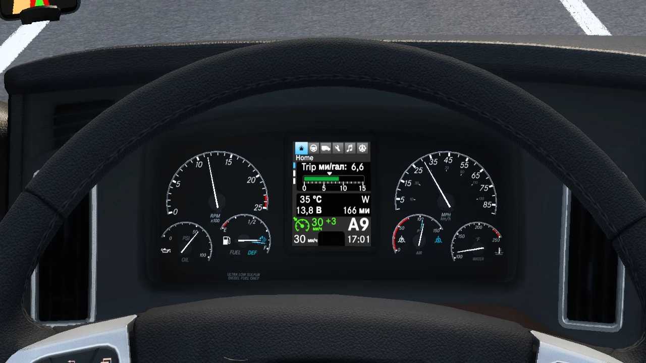 Freightliner Cascadia 2019 Improved Dashboard v1.0 thumbnail 2
