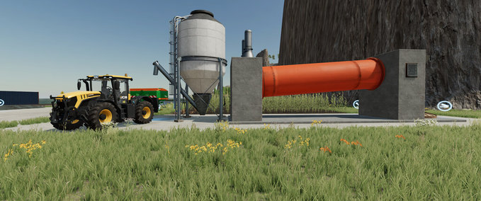 Platzierbare Objekte Gärreste-Mineraldüngerfabrik Landwirtschafts Simulator mod