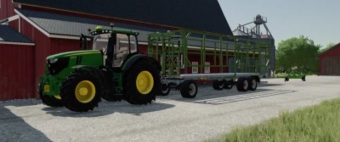 Ballentransport Fliegl DPW 210 Landwirtschafts Simulator mod