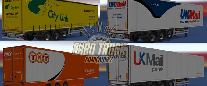 Trailer Postal Service Group – Defunct Pack - 1.44 Eurotruck Simulator mod
