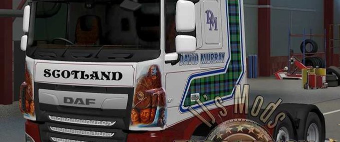 Trucks David Murray Skinpack - 1.44 Eurotruck Simulator mod