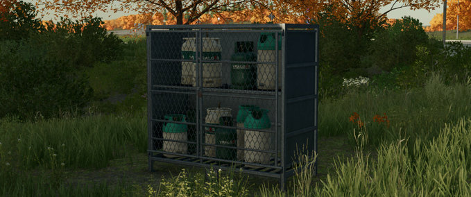 Platzierbare Objekte Gasstation Mit Tageseinkommen Landwirtschafts Simulator mod