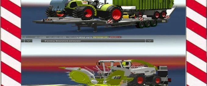 Trailer Oversize Agriculture Load - 1.43 Eurotruck Simulator mod