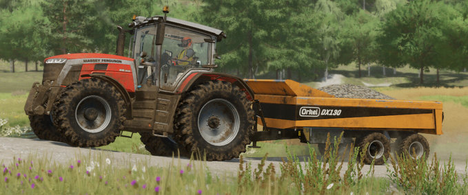 Sonstige Anhänger Orkel DX 130 Landwirtschafts Simulator mod