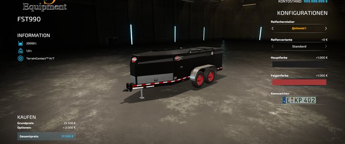 Diesel trailer with more capacity Mod Image
