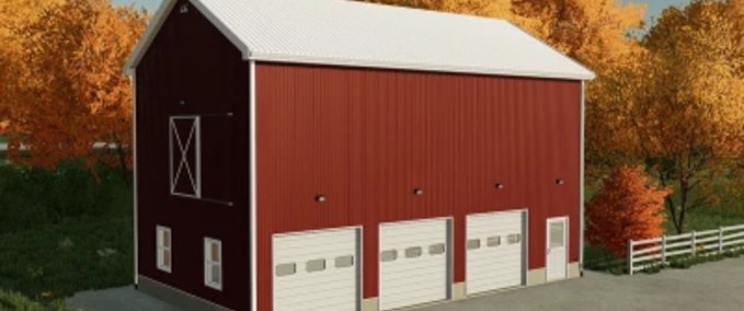 Platzierbare Objekte LAC 42x24 Garage Landwirtschafts Simulator mod
