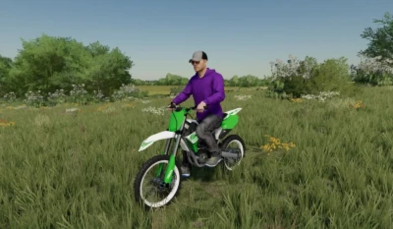 Yamaha YZF-250 Motocross para GTA San Andreas