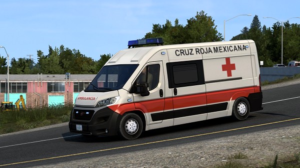 Ram ProMaster/Ford Transit High Roof Ambulances v1.0 thumbnail 3
