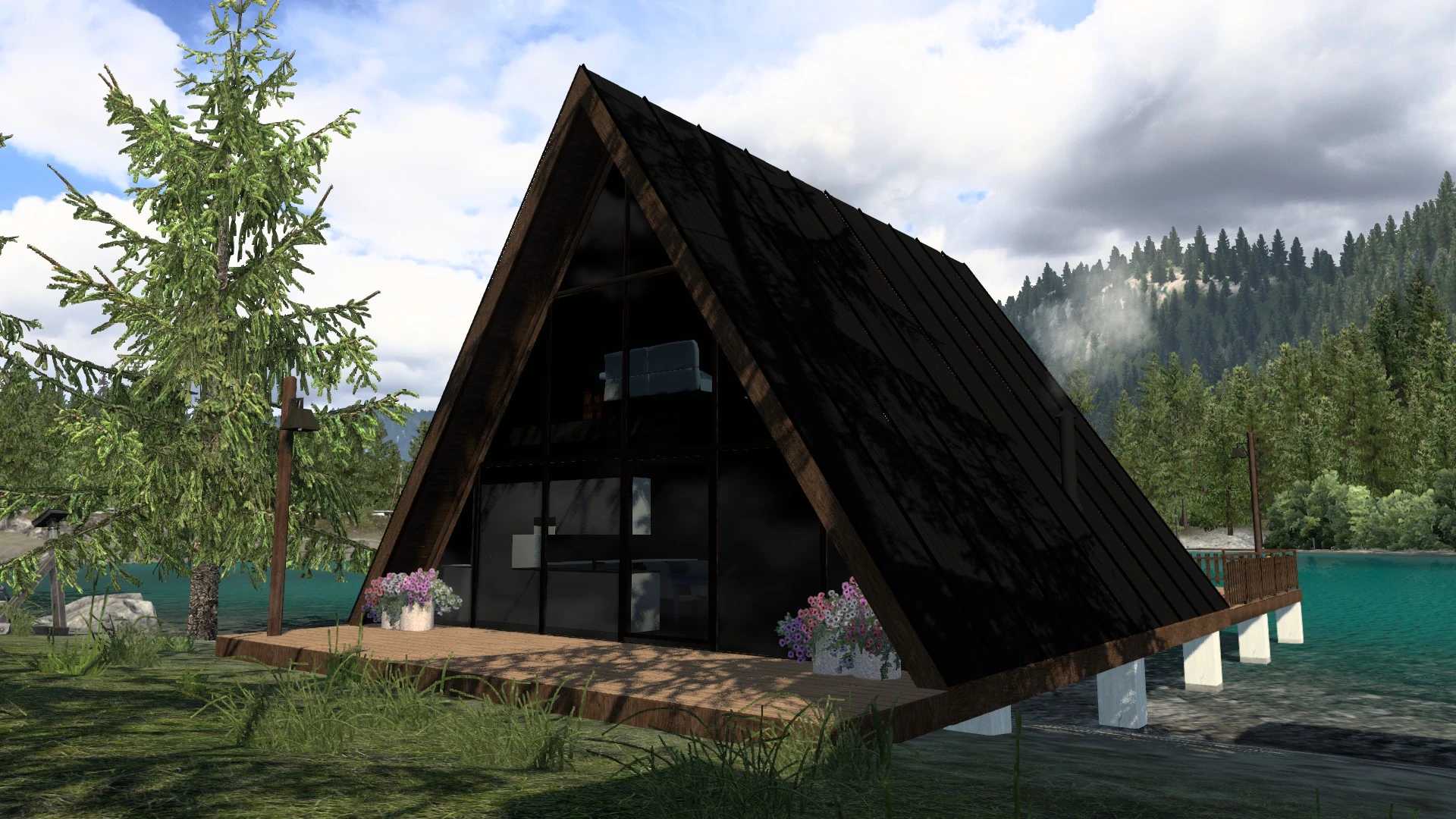 Lake Cabin (A-Frame) - 1.44 thumbnail 10