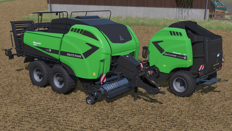 Fs22 Deutz Fahr Balers V 1100 Balers Mod Für Farming Simulator 22 6150