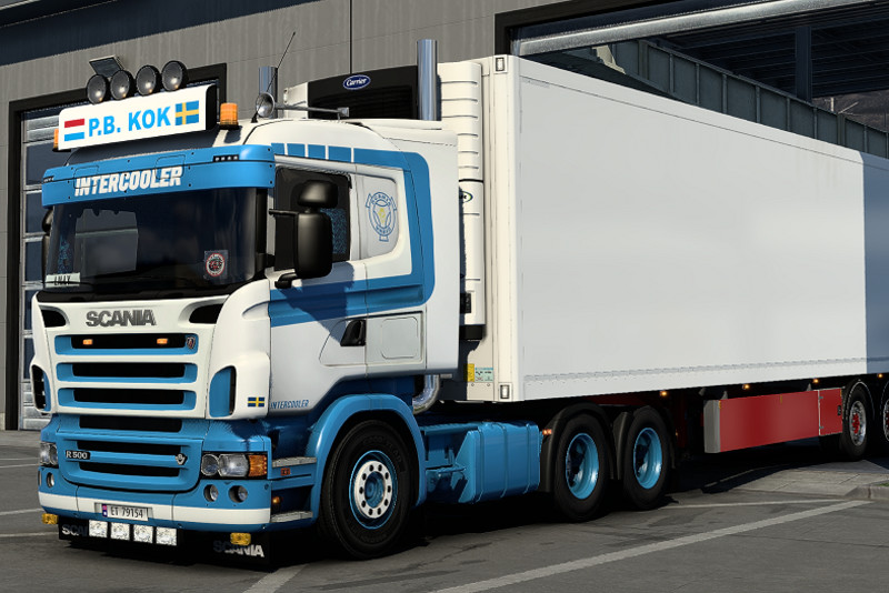 ETS2: Scania RJL P.B. KOK R500 Skin V 1.0 Scania, Skins Mod Für ...