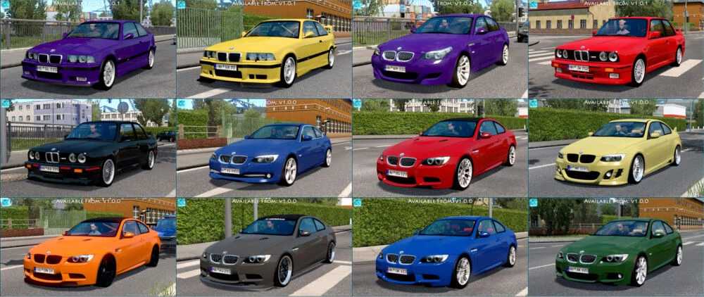 BMW Paket im KI Straßenverkehr 1.34.x - Thumbnail 1