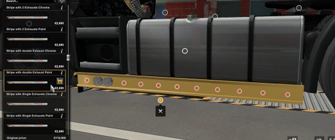 Mods Scania RJL R4 Sidestripes Eurotruck Simulator mod