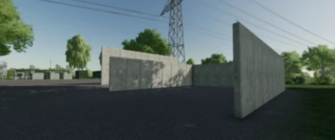 Betonmauern (Fertigteil) Mod Image
