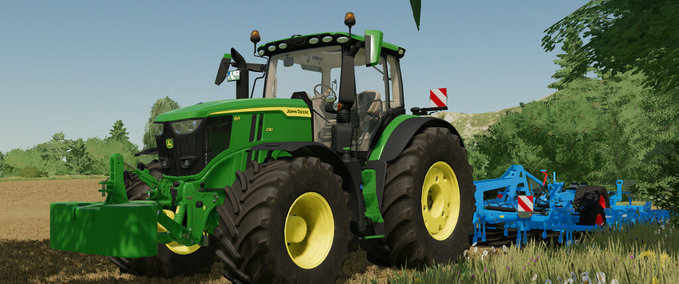 John Deere John Deere 6R Extra Großer Rahmen Landwirtschafts Simulator mod
